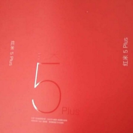 Xiaomi Redmi 5 Plus release imminent: Android phone's retail box leaks ahead of launch Xiaomi Redmi 5 Plus, retail box, specifications, launch date, features