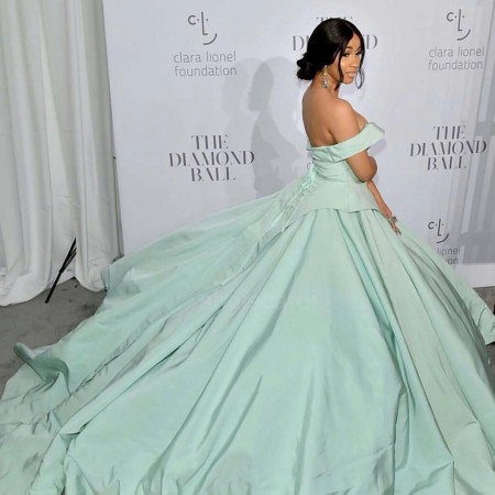 Cardi B at the Diamond Ball, 2017. cardi b insta