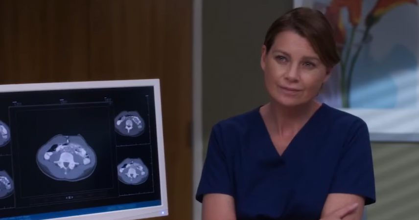 Ellen Pompeo as Meredith Grey in Grey's Anatomy Greys Anatomy Meredith Grey