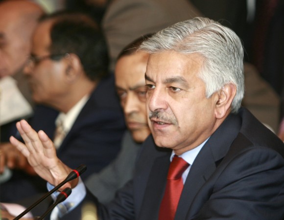 Pakistan's Foreign Minister Khawaja Muhammad Asif Pakistan Foreign Minister calls Indian Prime Minister a terrorist