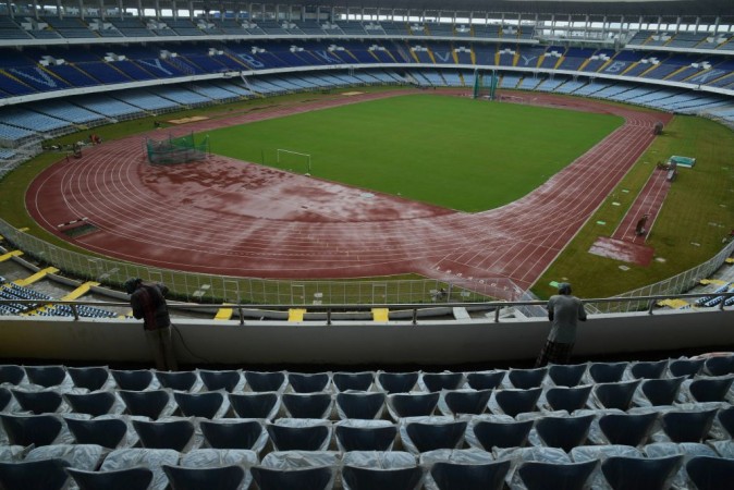 Salt Lake Stadium, Kolkata. Salt Lake Stadium, Kolkata.
