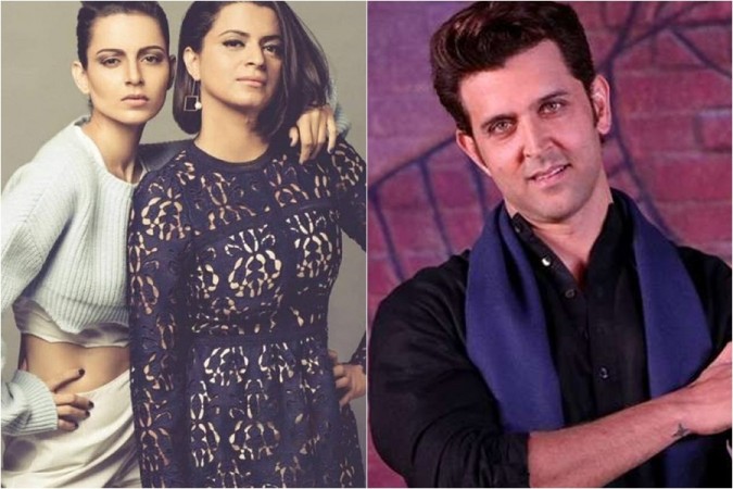 Kangana Ranaut, sister Rangoli Chandel, Hrithik Roshan Kangana Hrithik complaint report Rangoli hits back