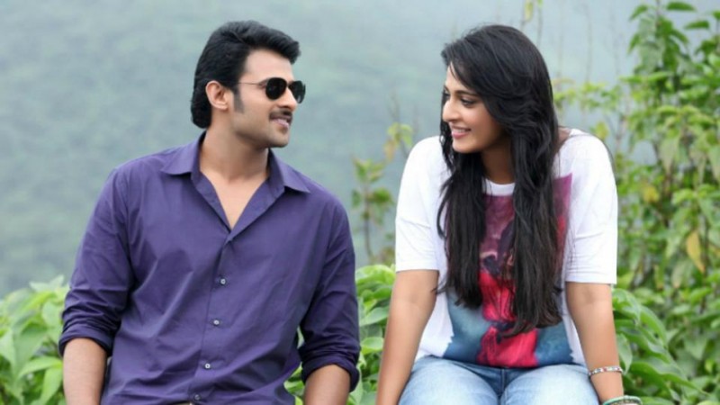 Prabhas and Anushka Shetty in Mirchi Prabhas and Anushka Shetty