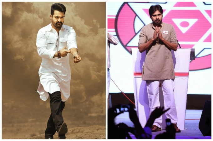 Jr NTR and Pawan Kalyan Jr NTR and Pawan Kalyan