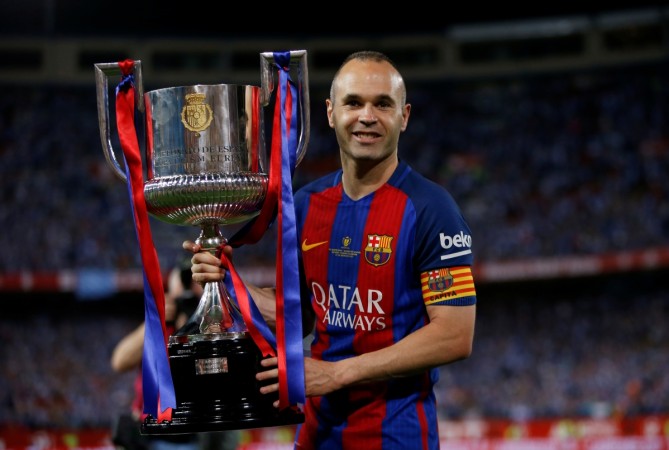 Andres Iniesta has spent his entire career at Barcelona andres iniesta, barcelona
