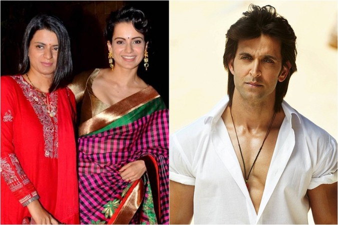 Kangana Ranaut, sister Rangoli Chandel, Hrithik Roshan. Hrithik Roshan Kangana ranaut Rangoli chandel