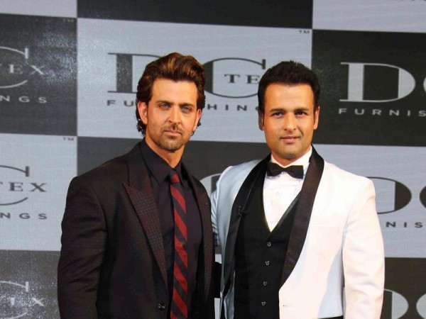Hrithik Roshan and Rohit Roy Hrithik Roshan Rohit Roy