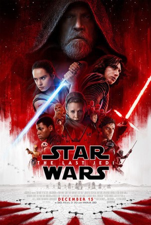 The poster of Star Wars The Last Jedi. Star Wars