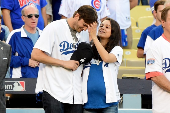 Ashton Kutcher and Mila Kunis. mila and ashton