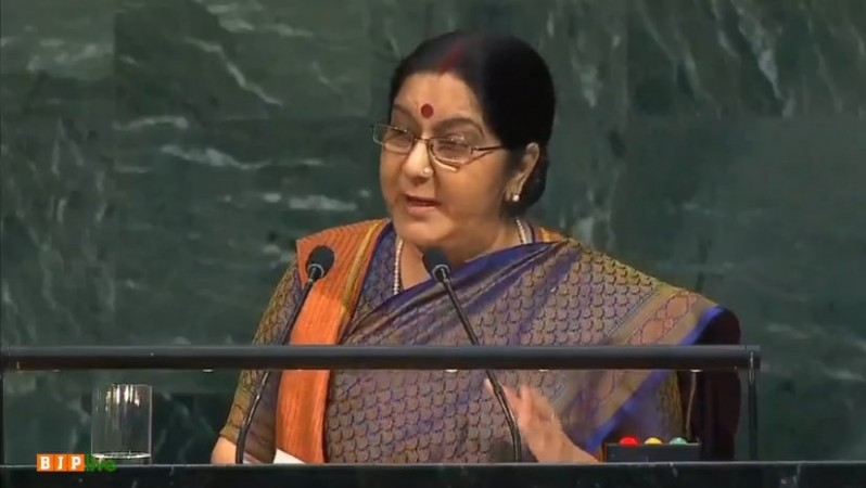 In picture: External Affairs Minister Sushma Swaraj Sushma Swaraj