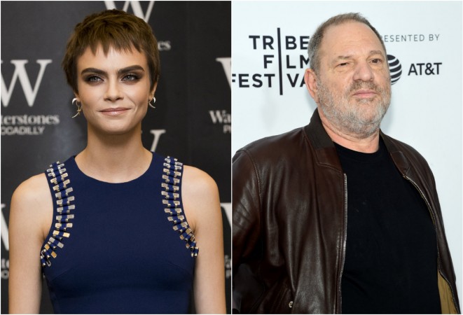 Cara Delevingne, Harvey Weinstein Cara Delevingne, Harvey Weinstein