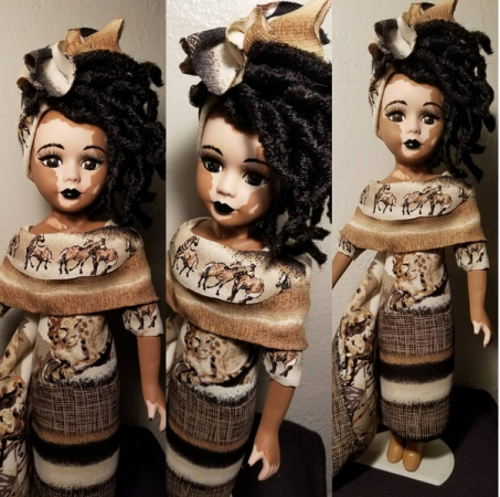Doll with vitiligo Doll