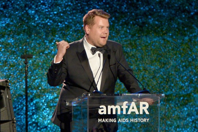 James Corden at amfaR, Los Angeles, 2017. James Corden