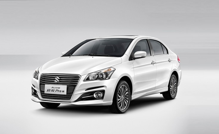 Suzuki sells the Ciaz as Alivio in China Suzuki Alivio, 2018 maruti suzuki Ciaz