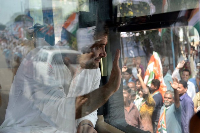 Rahul Gandhi during his Gujarat visit on October 9, 2017. rahul gandhi