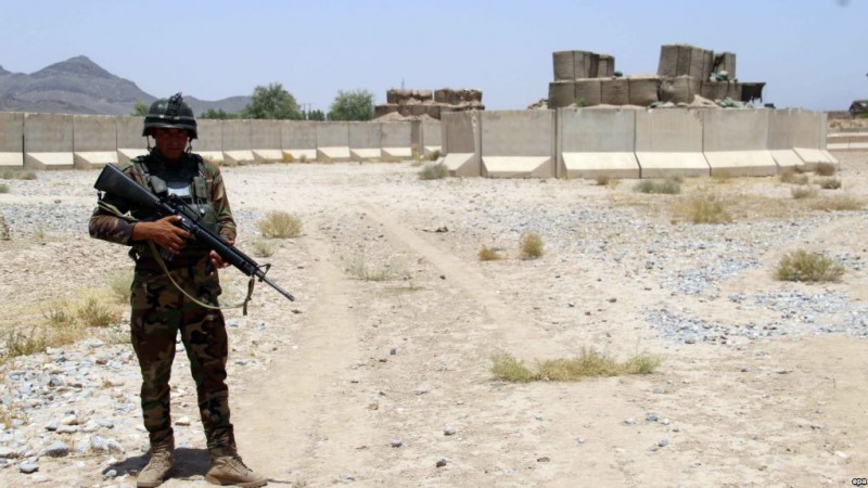 In picture: The Kandahar military base in Afghanistan. Kandahar military base