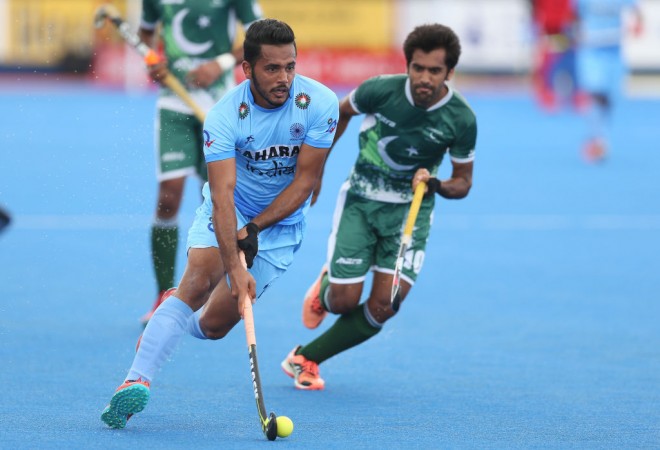 File photo of Harmanpreet Singh in action against Pakistan. Harmanpreet Singh hockey