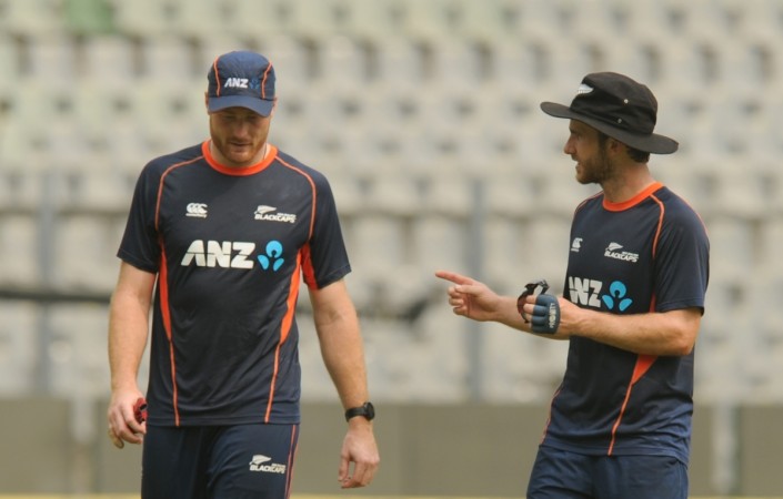 Guptill (L) and Williamson (R) are key players of NZ team Kane Williamson