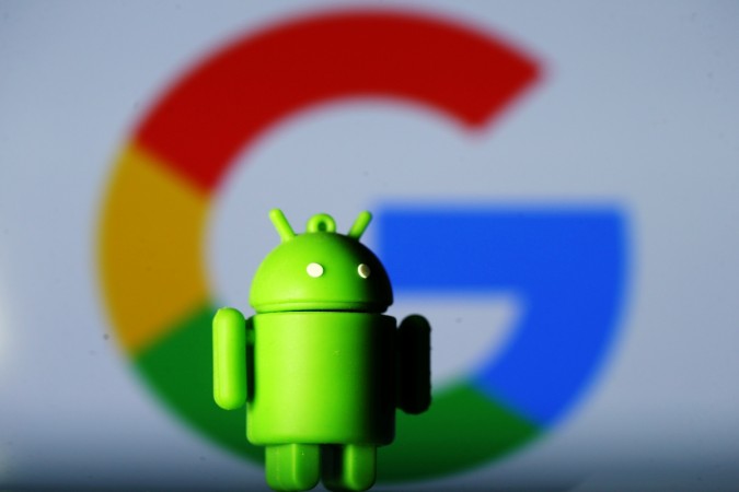 Google removes to popular Android app from Play store. In Picture: A 3D printed Android mascot Bugdroid is seen in front of a Google logo in this illustration. Google Android