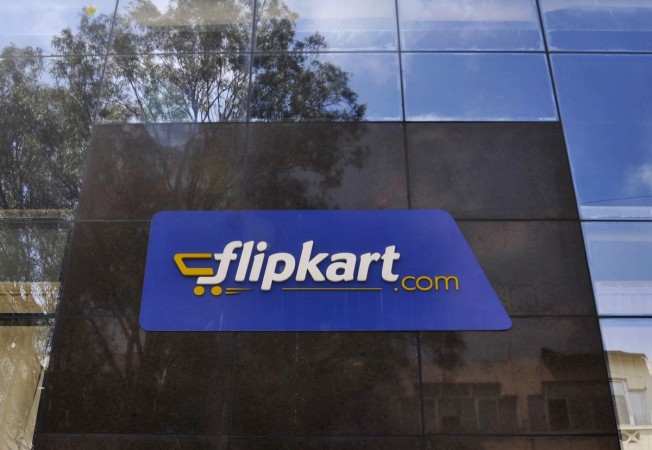 The logo of India's largest online marketplace Flipkart is seen on a building in Bengaluru, India, April 22, 2015. Flipkart