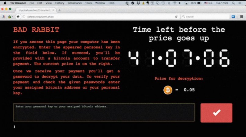 Bad Rabbit ransomware hits Russia, Eastern Europe: Here's how to safeguard your PCs Bad Rabbit, ransomware, how to safe guard PCS from malware