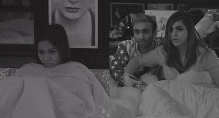 Mehjabi Siddiqui, Arshi Khan, Akash Dadlani Mehjabi Siddiqui, Arshi Khan, Akash Dadlani