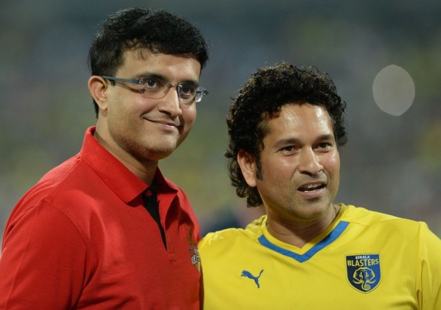India greats Sourav Ganguly and Sachin Tendulkar are great friends Sourav Ganguly, Sachin Tendulkar