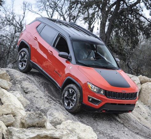 Jeep Compass Trailhawk is the most off-road focussed version of the compact SUV Jeep Compass Trailhawk