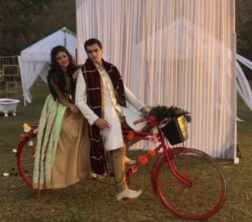 Shivangi Joshi and Mohsin Khan of Yeh Rishta Kya Kehlata Hai Shivangi Joshi and Mohsin Khan