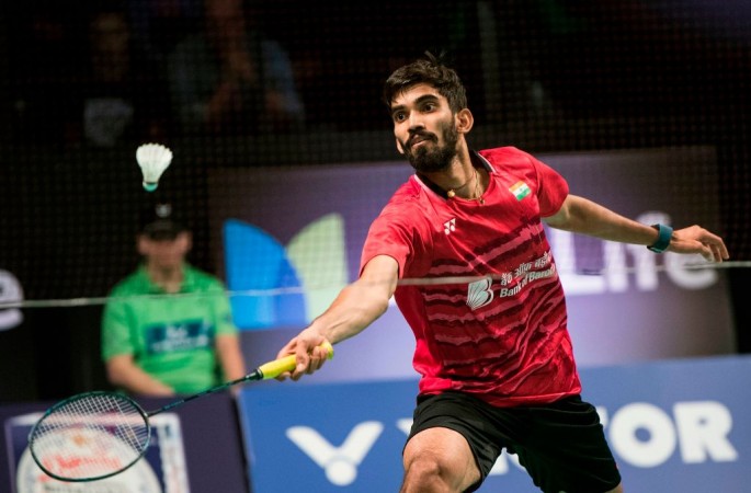 File photo of world number two Kidambi Srikanth. Kidambi Srikanth