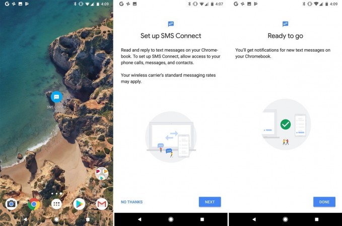 Android 8.1 SMS Connect