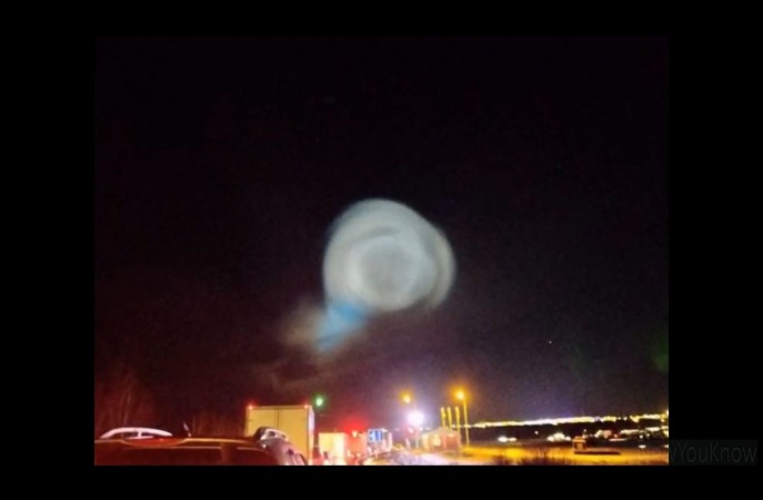 ufo, bizarre light, Siberia, Russia,