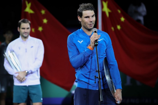Nadal and Federer are currently the top two ranked players in men's singles Federer Nadal