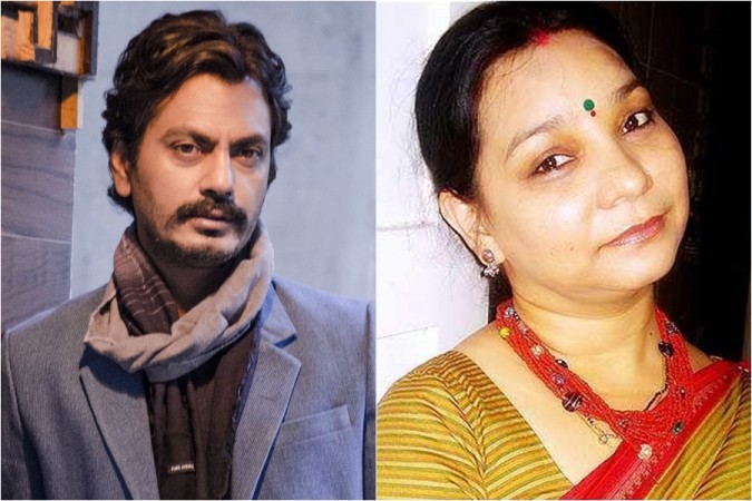 Nawazuddin Siddiqui and his first girlfriend Sunita Rajwar Nawazuddin Siddiqui first girlfriend Sunita Rajwar