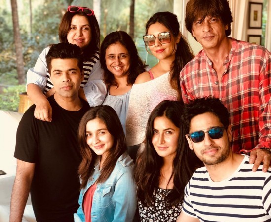 Shah Rukh khan's 52nd birthday party with guests Shah Rukh khan's 52nd birthday party with guests