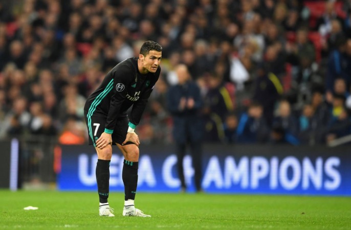 Ronaldo got the consolation goal for Real on Wednesday Cristiano Ronaldo
