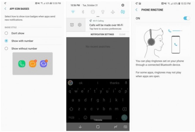 Galaxy S8 Android 8.0 Oreo beta screenshot Galaxy S8 Android 8.0 Oreo