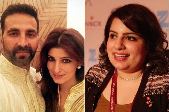 Akshay Kumar, Twinkle Khanna and Mallika Dua Mallika Dua Akshay Kumar and Twinkle Khanna