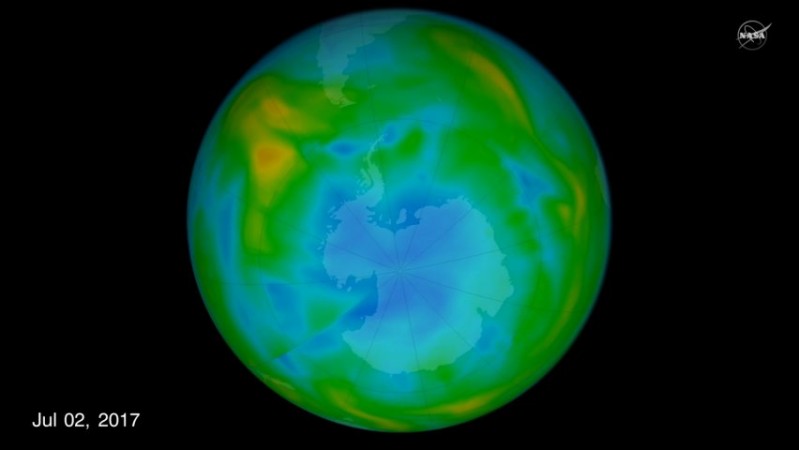 Nasa finds hole over ozone at its smallest since 1988 Ozone recovery