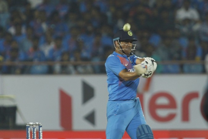 Dhoni fell to a bouncer from Trent Boult after making 49 on Saturday MS Dhoni
