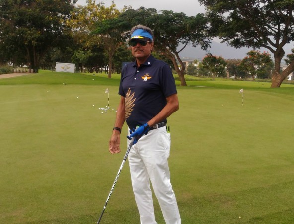 Kapil Dev at a corporate Golf tournament in Bengaluru on November 4 Kapil Dev