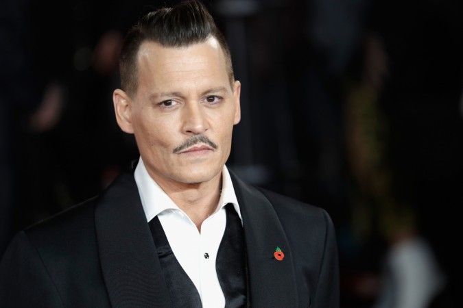 Johnny Depp at the Red Carpet Arrivals of the 'Murder On The Orient Express' World Premiere. johnny depp