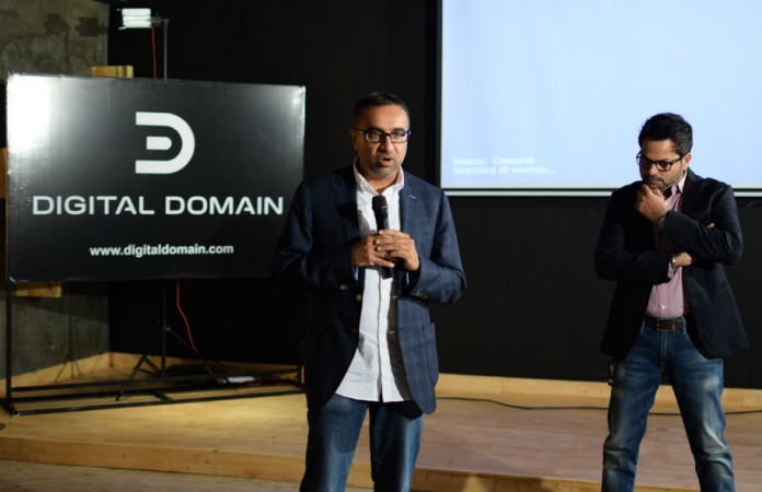 Amit Chopra, group COO, CEO North America and Sudhir Reddy,head of digital studio, India at the launch. Digital Domain Launch