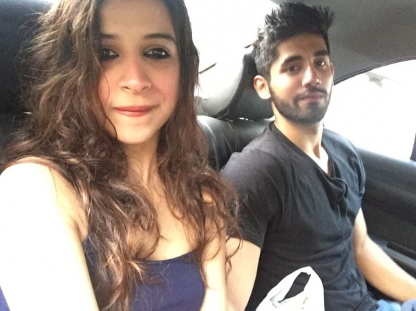 Bigg Boss 11 contestant Benafsha Soonawalla with Varun Sood Bigg Boss 11, Benafsha Soonawalla, Varun Sood, Akash Dadlani