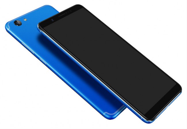 Vivo V7 in Energetic Blue Vivo V7 Plus
