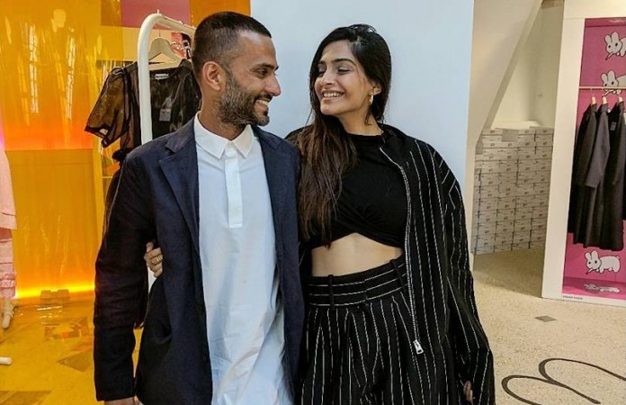 Sonam kapoor and Anand Ahuja