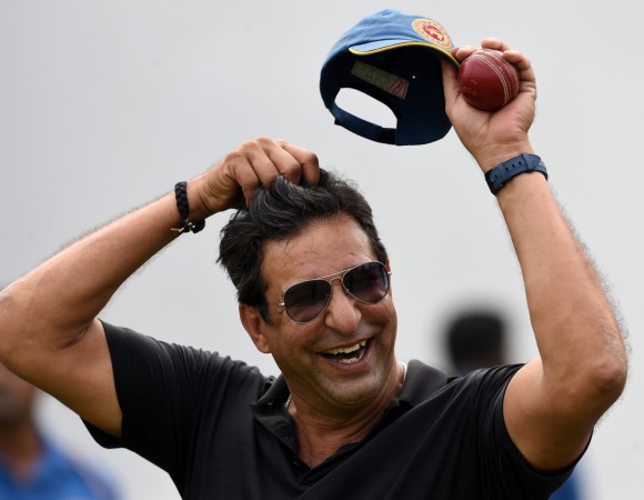 Former Pakistan cricketer Wasim Akram wasim akram