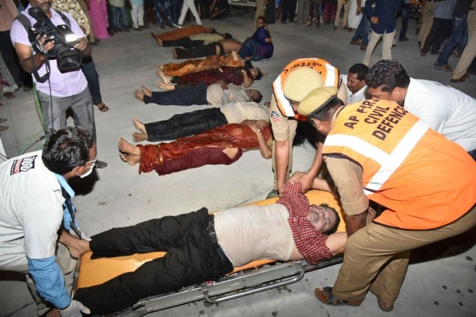 At least 16 tourists, including six women and two children, were killed and nine others are missing Andhra Pradesh boat capsize
