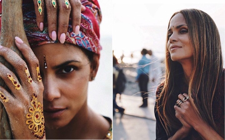 Halle Berry shared a few photos of her India visit on social media. Halle Berry, Halle Berry India visit