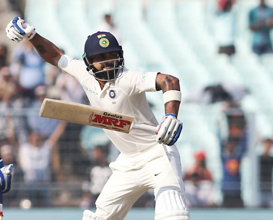 Kohli hit his 18th Test century on Monday Virat Kohli